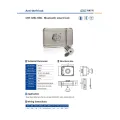 Controle de acesso remoto Smart Anti-Rout Door Lock